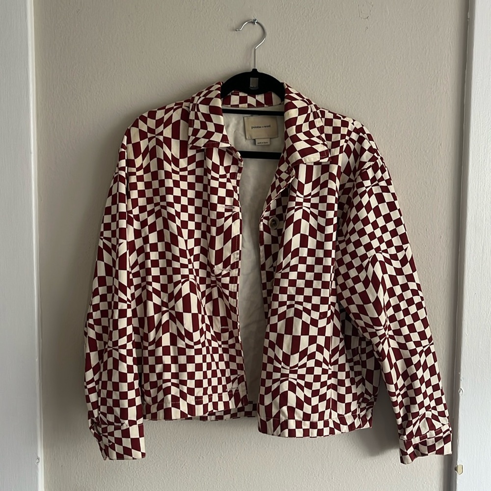 Paloma Wool Checkered Jacket- medium